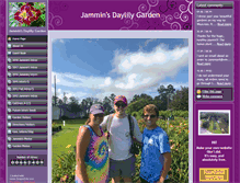 Tablet Screenshot of jamminsdaylilygarden.com